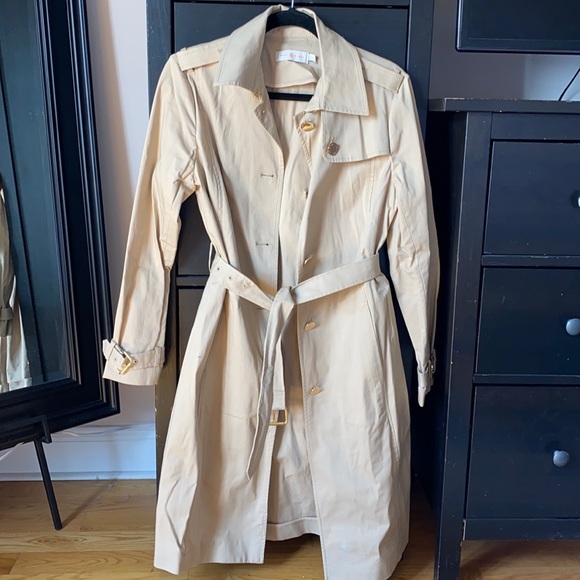 Tory Burch Beige Raincoat - Picture 1 of 7